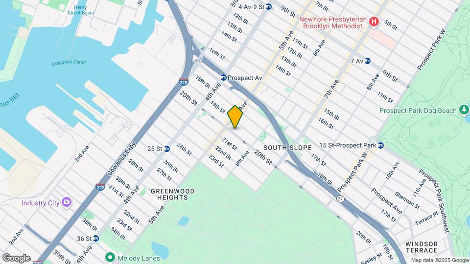 Great 1.5 Bedroom in Greenwood Heights Map and Location Details