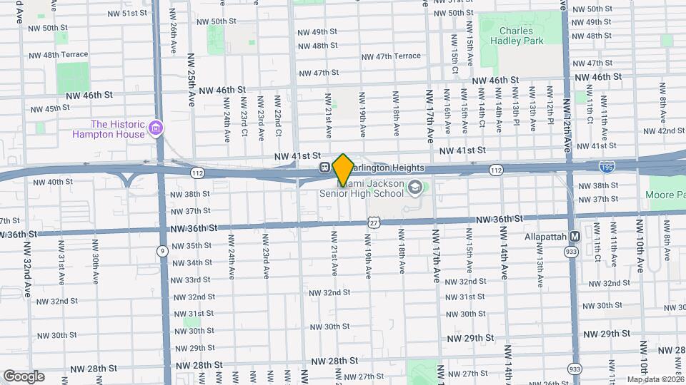 3737 NW 20th Ct Map and Location Details