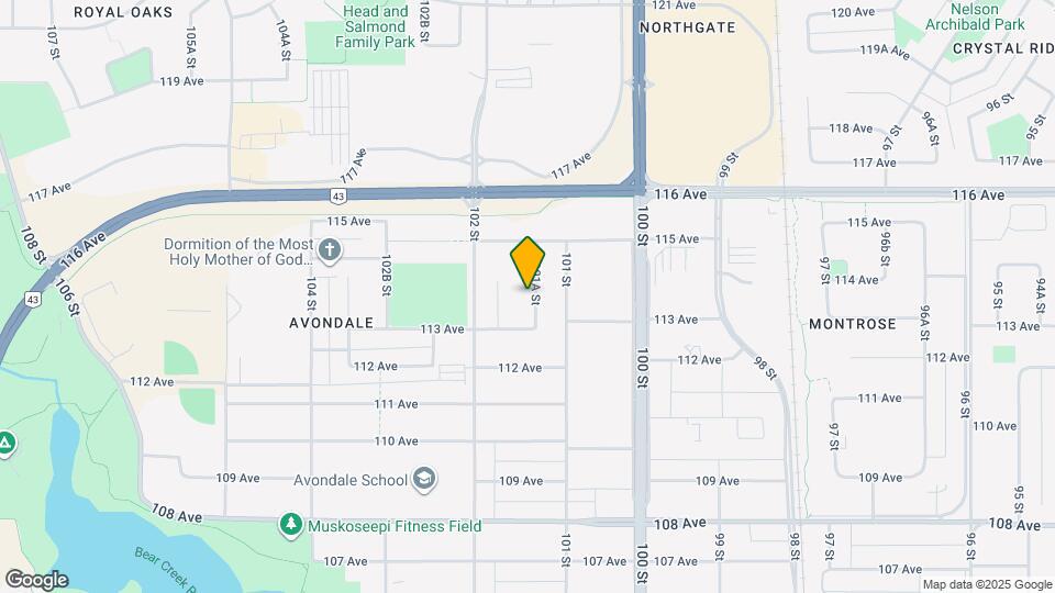 11314 101A St Map and Location Details