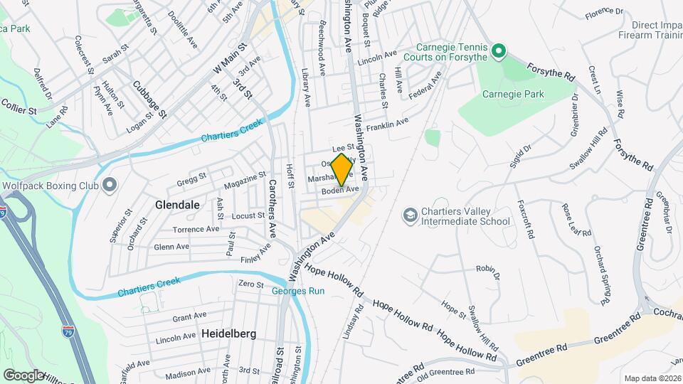 230 Boden Ave Mapa y Detalles de la Ubicación