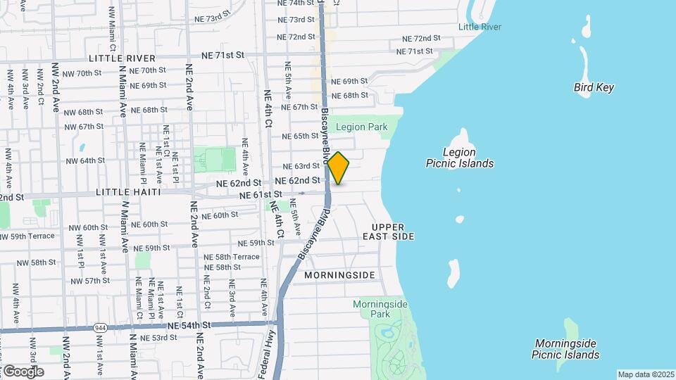 623 NE 61st St Map and Location Details