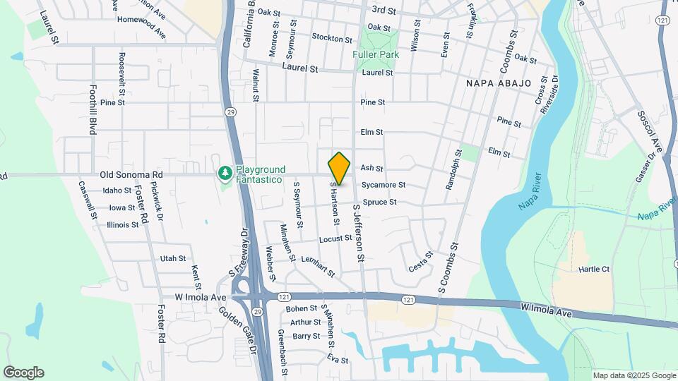 158 S Hartson St, Unit Granny Map and Location Details