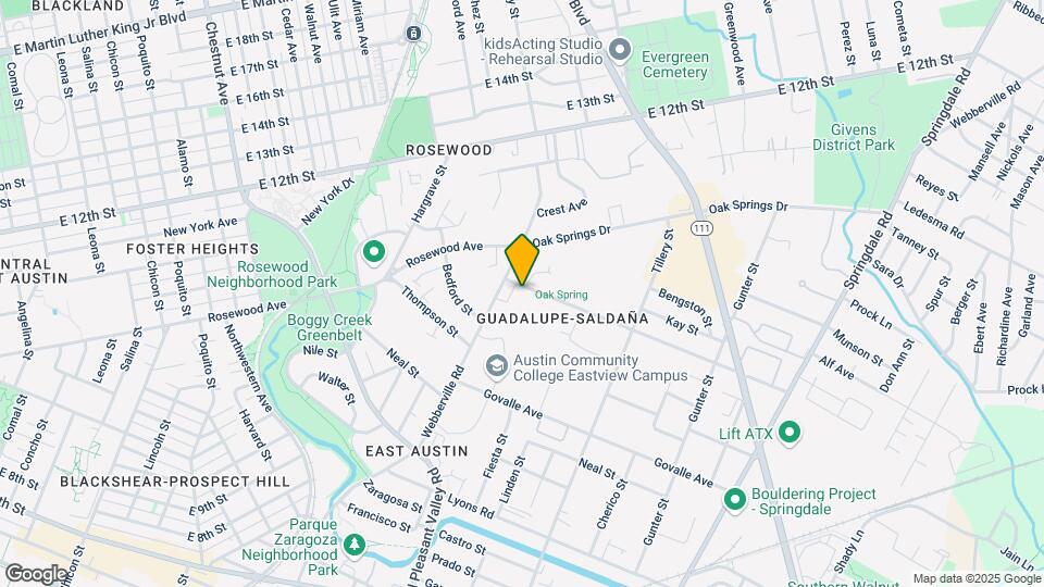 Guadalupe-Saldana Net Zero Subdivision Mapa y Detalles de la Ubicación