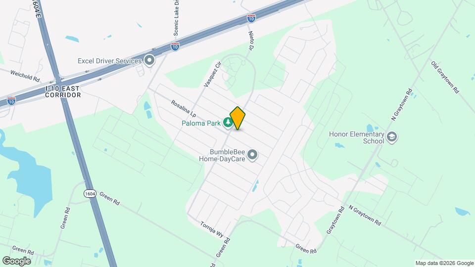 10710 Francisco Way Map and Location Details