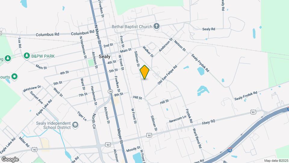 632 Silliman St Map and Location Details