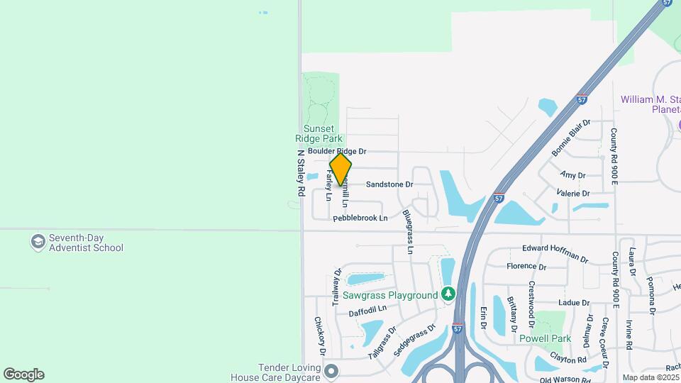 1313 Peppermill Ln Map and Location Details