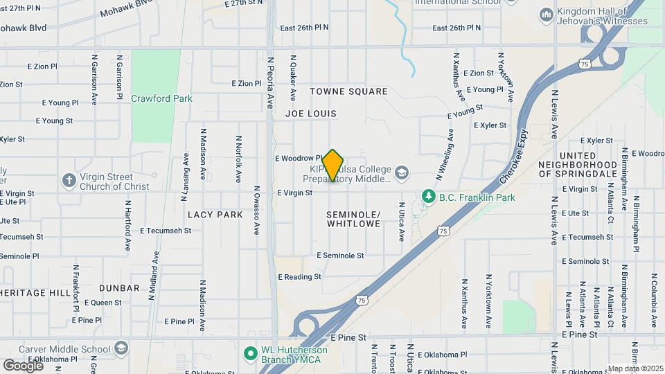 1503 E Virgin St Map and Location Details