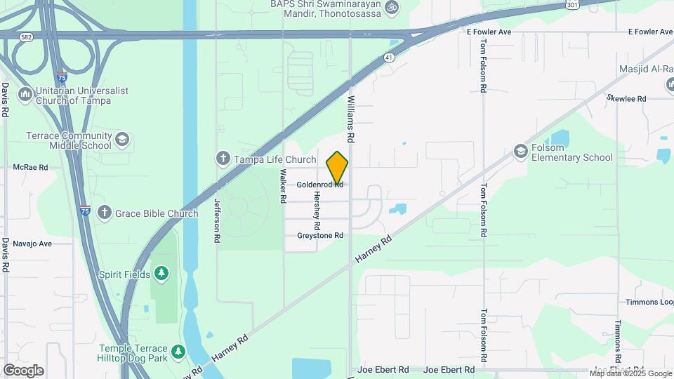 9411 Goldenrod Rd Map and Location Details