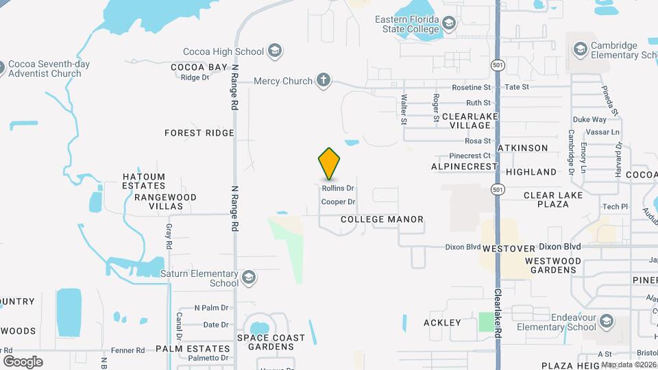 2028 Rollins Dr Map and Location Details