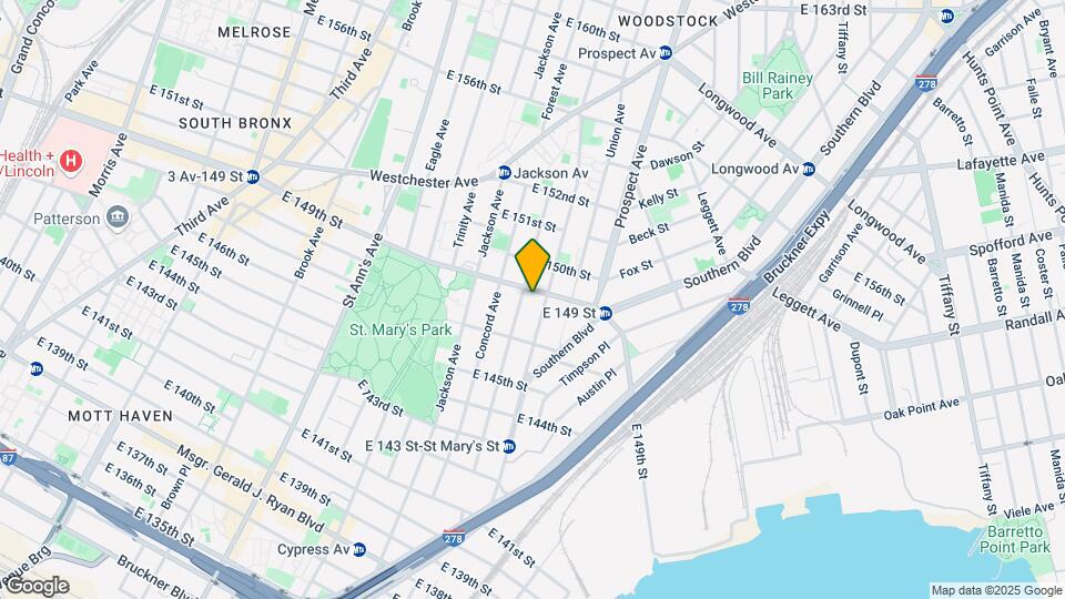 786 E 149th St Map and Location Details