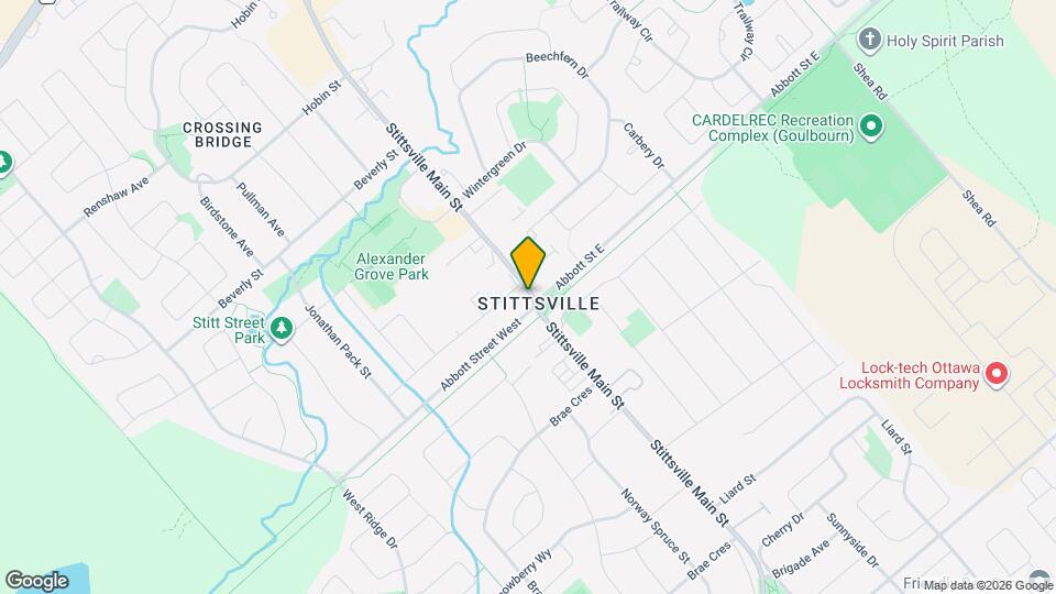 1504 Stittsville Main St Map and Location Details