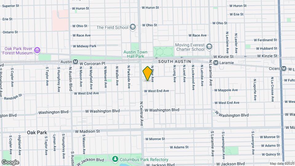228 N Pine Ave Map and Location Details