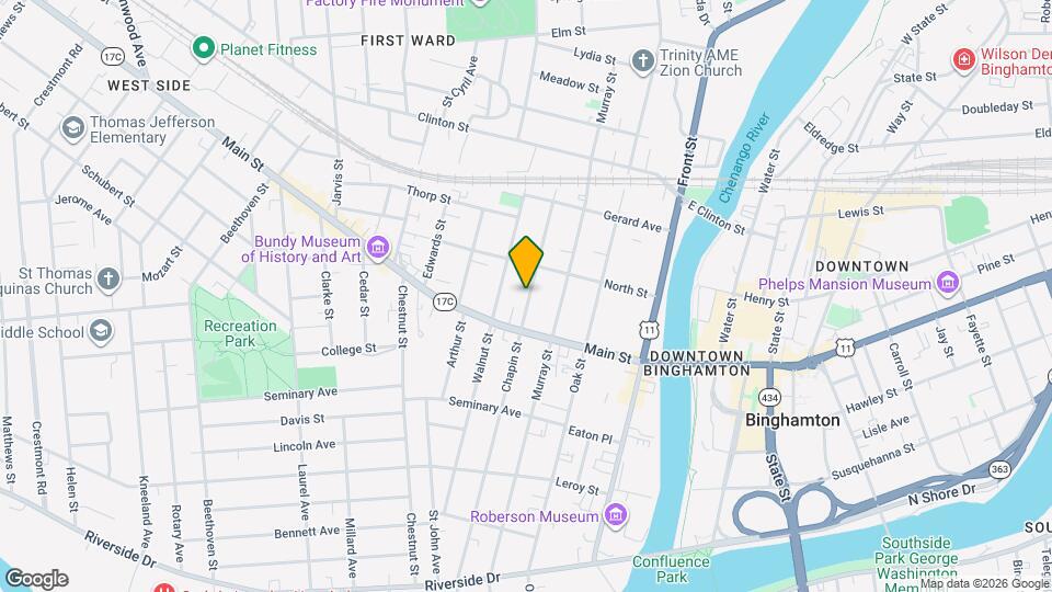 153 Chapin St Map and Location Details