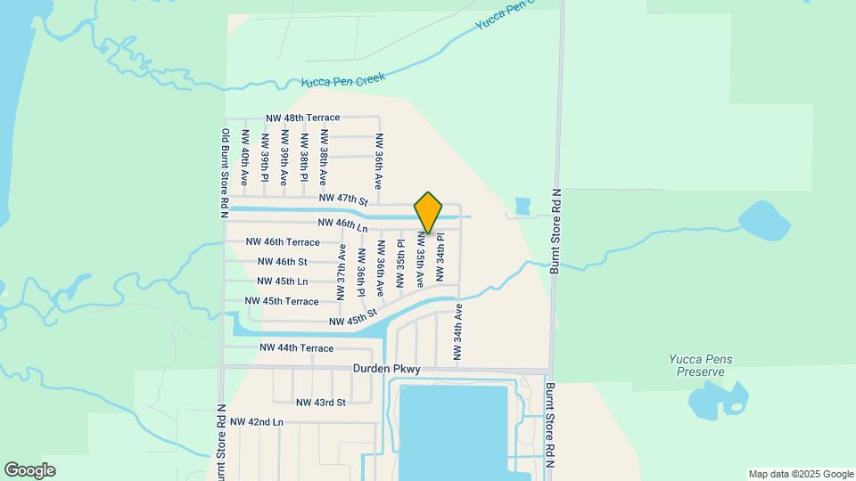 4535 NW 35th Ave Map and Location Details