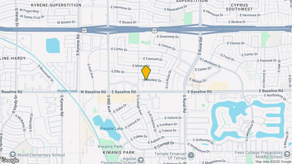 College Park Apartments Map and Location Details