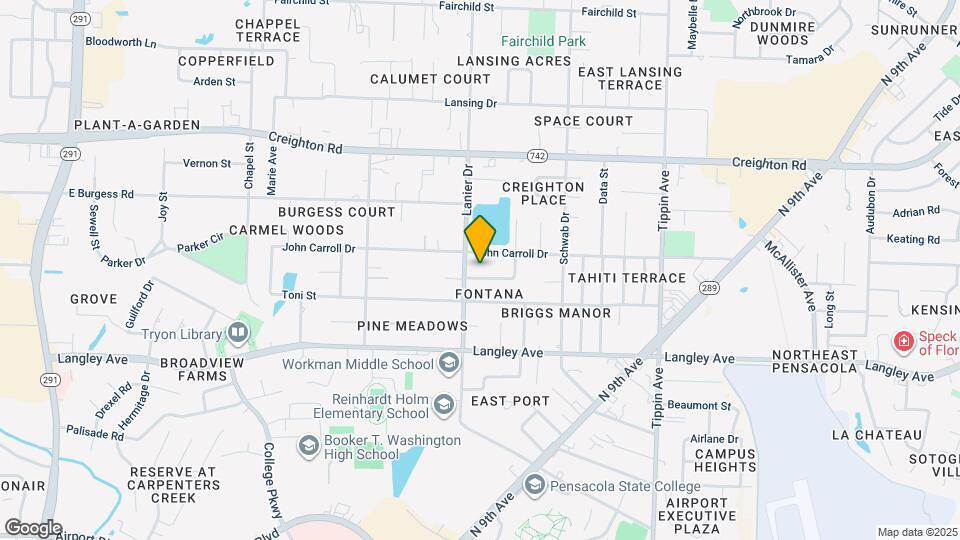 1808 Dewrell Sq Mapa y Detalles de la Ubicación