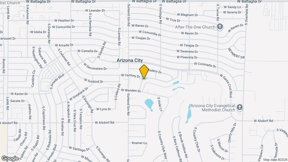 13971 S Rosemont Rd Map and Location Details