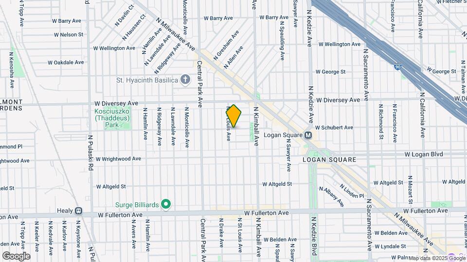 2657 N Saint Louis Ave Map and Location Details