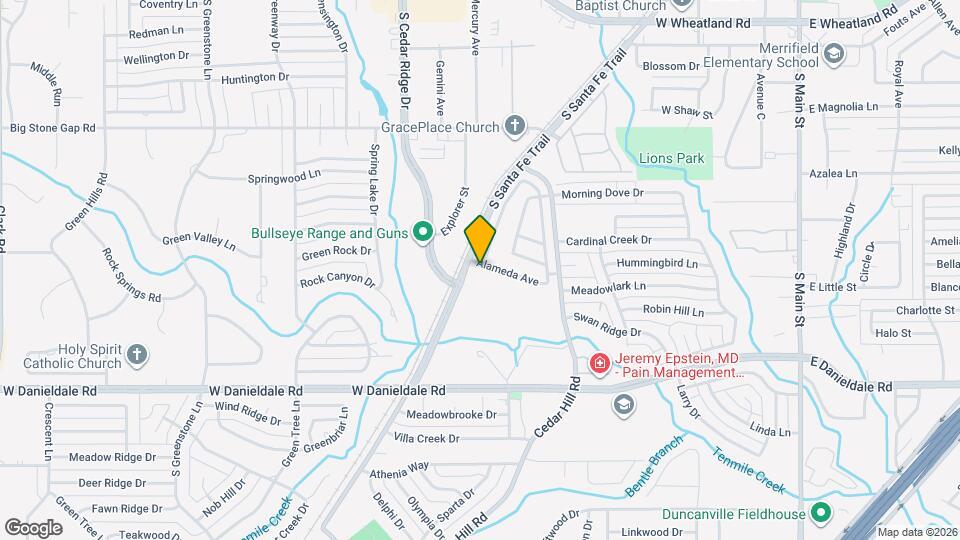 618 Alameda Ave Map and Location Details