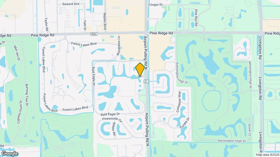 1890 Bald Eagle Dr Map and Location Details