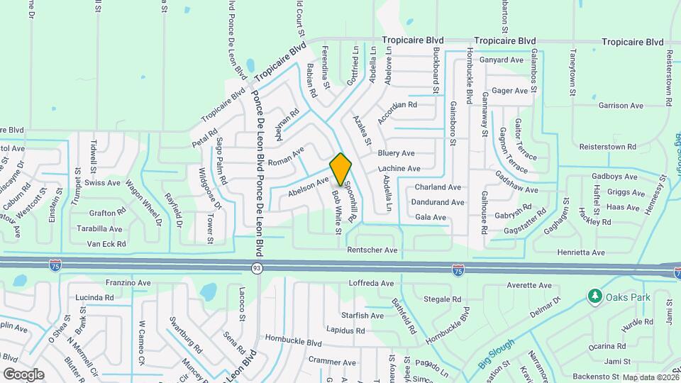 5260 Bob White St Map and Location Details