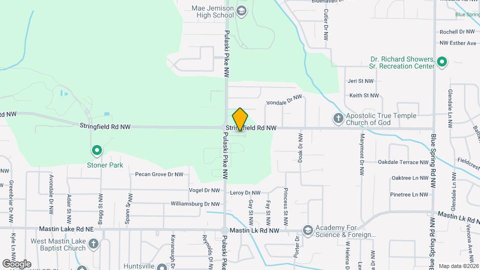 3930 Pulaski Pike NW Mapa y Detalles de la Ubicación