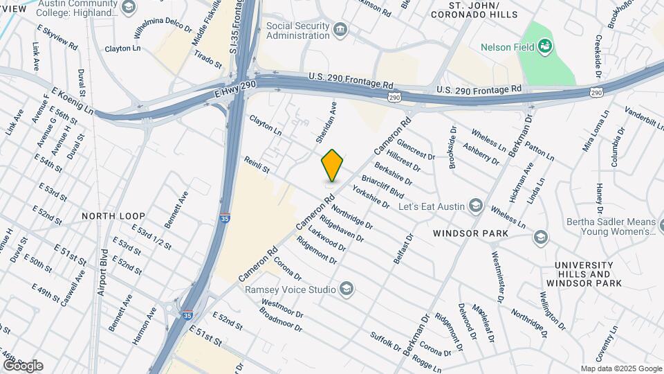 5820 1/2 Cameron Rd Map and Location Details