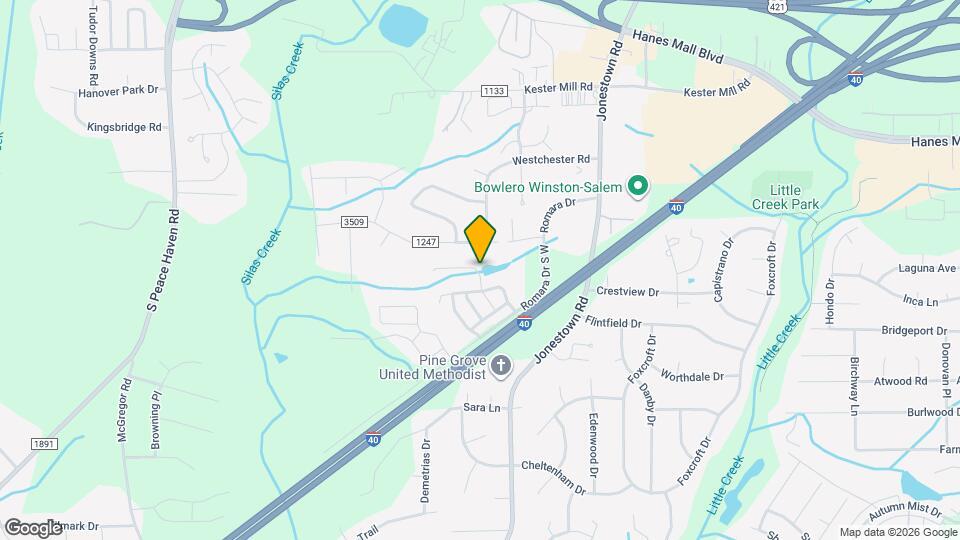 820 Silver Leaf Dr Map and Location Details