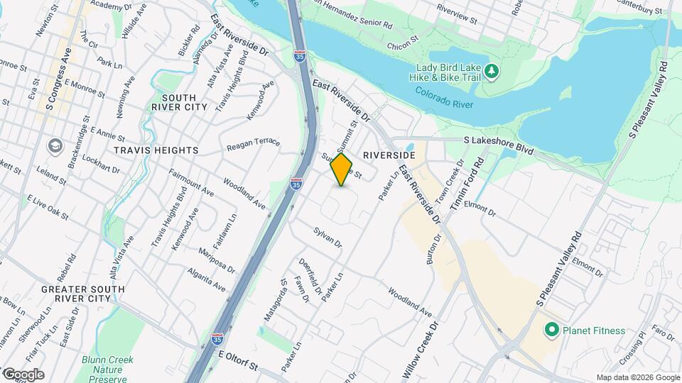 1615 Elmhurst Dr Map and Location Details