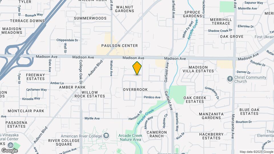 5232 Overbrook Way Map and Location Details