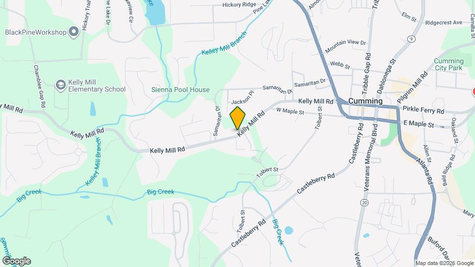 329 Kelly Mill Rd Map and Location Details