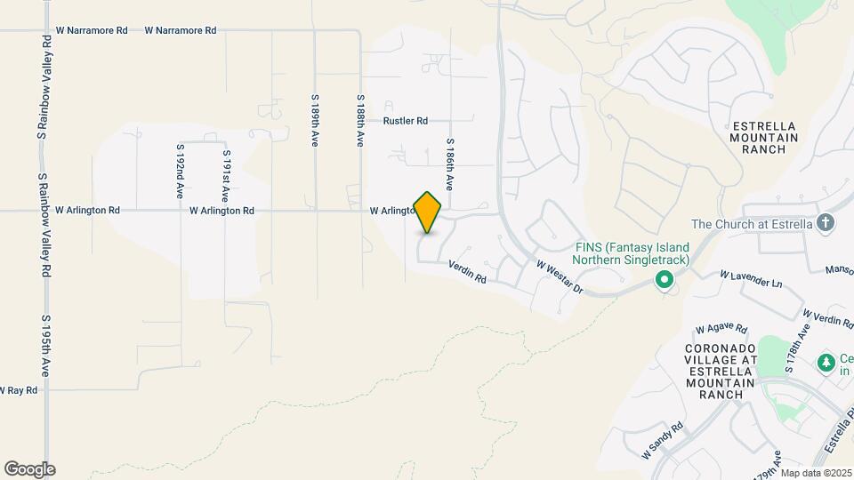 13373 S 186th Dr Map and Location Details