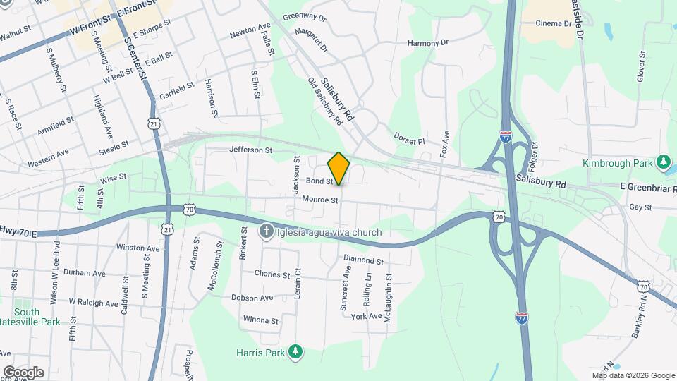 746 Opal St Map and Location Details