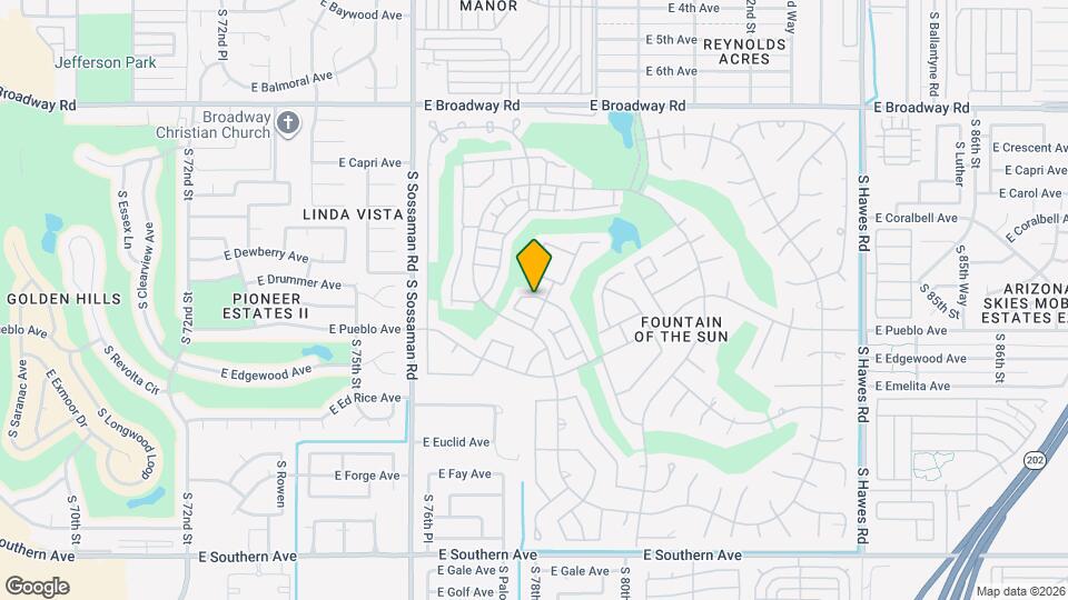 650 S Arrowwood Way Map and Location Details