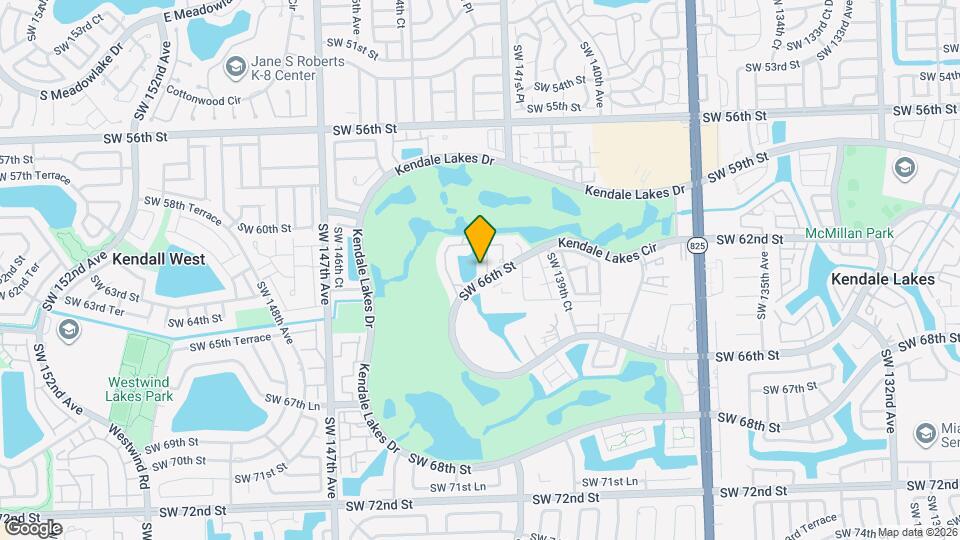 14277 N Kendale Lakes Cir Map and Location Details