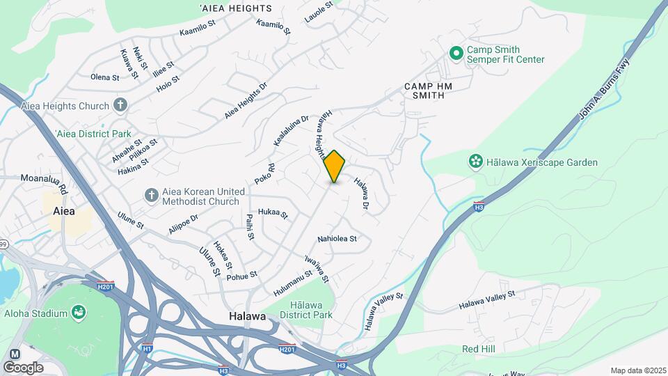 99-803 Halawa Heights Rd Map and Location Details
