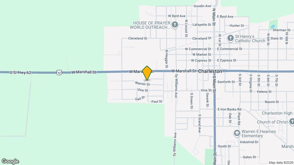 712 Warren St Map and Location Details