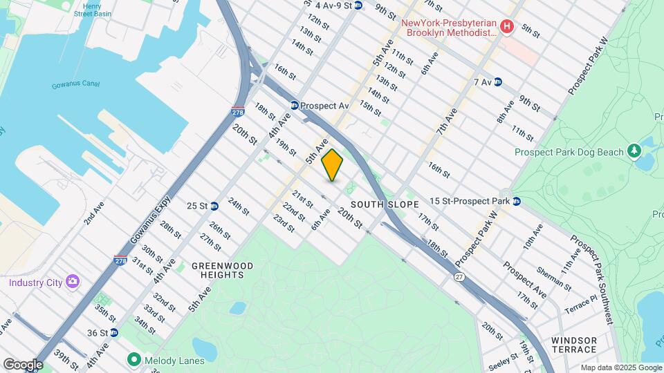 284-286 19th St Mapa y Detalles de la Ubicación