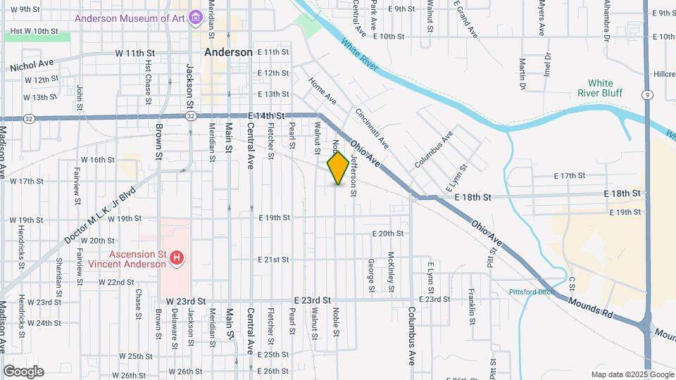 1728 Noble St Map and Location Details