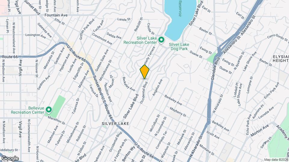 1604 Silver Lake Blvd Map and Location Details