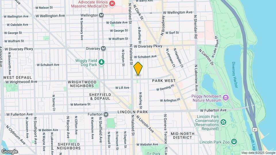 2602 N Burling ST Map and Location Details