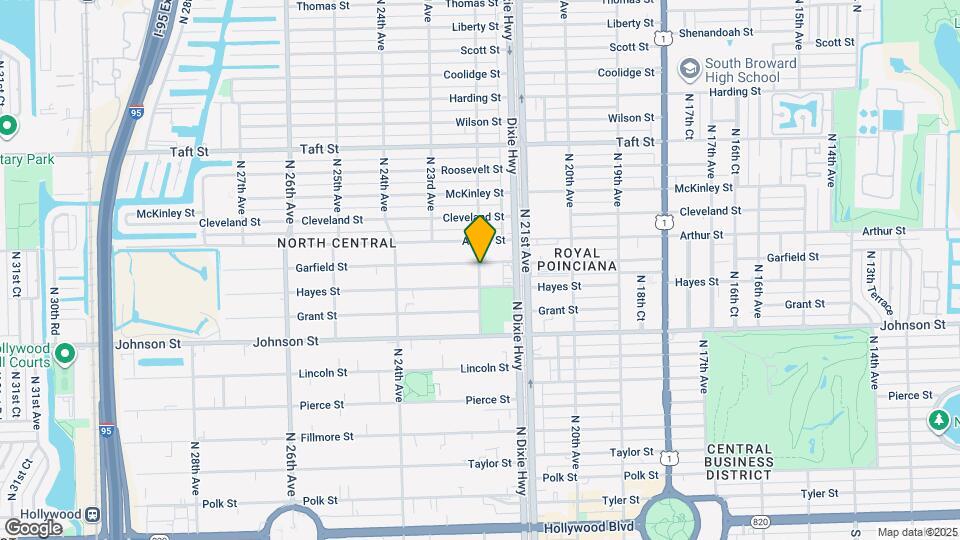 1119 N 22nd Ave Map and Location Details