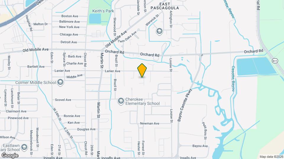 3007 Meteor St Map and Location Details