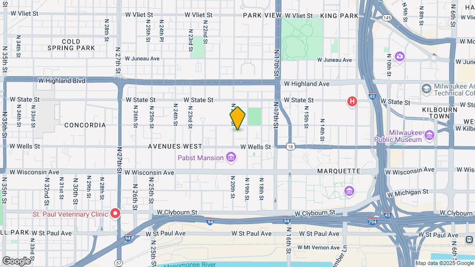Kilbourn Apartments Map and Location Details