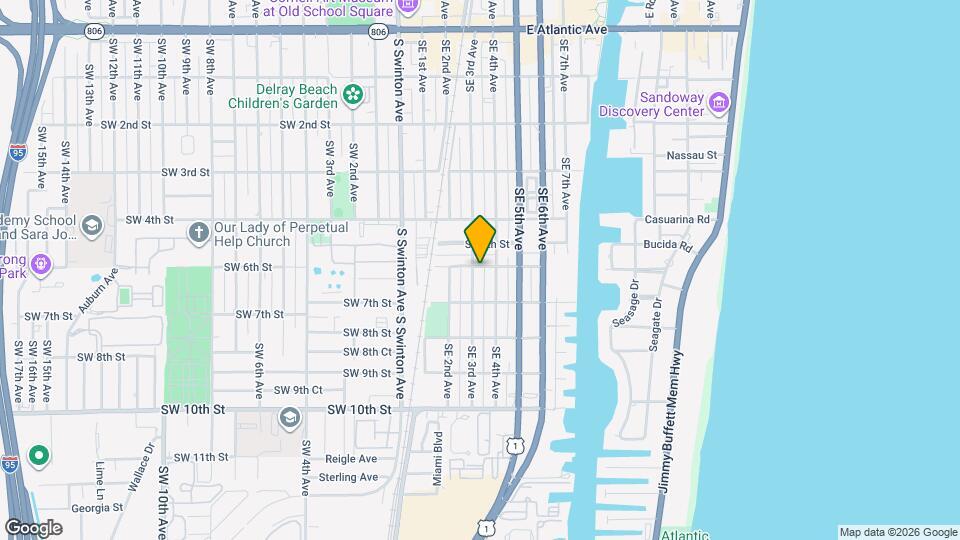 601 SE 3rd Ave Mapa y Detalles de la Ubicación