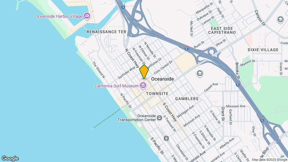 402 Civic Center Dr Map and Location Details