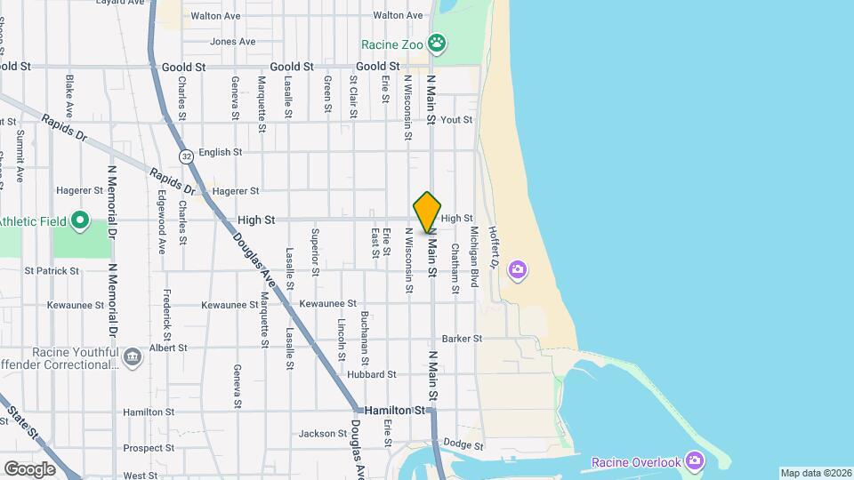 1640 N Main St Mapa y Detalles de la Ubicación