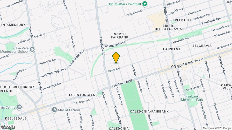 46 Montcalm Ave, Unit Main Map and Location Details