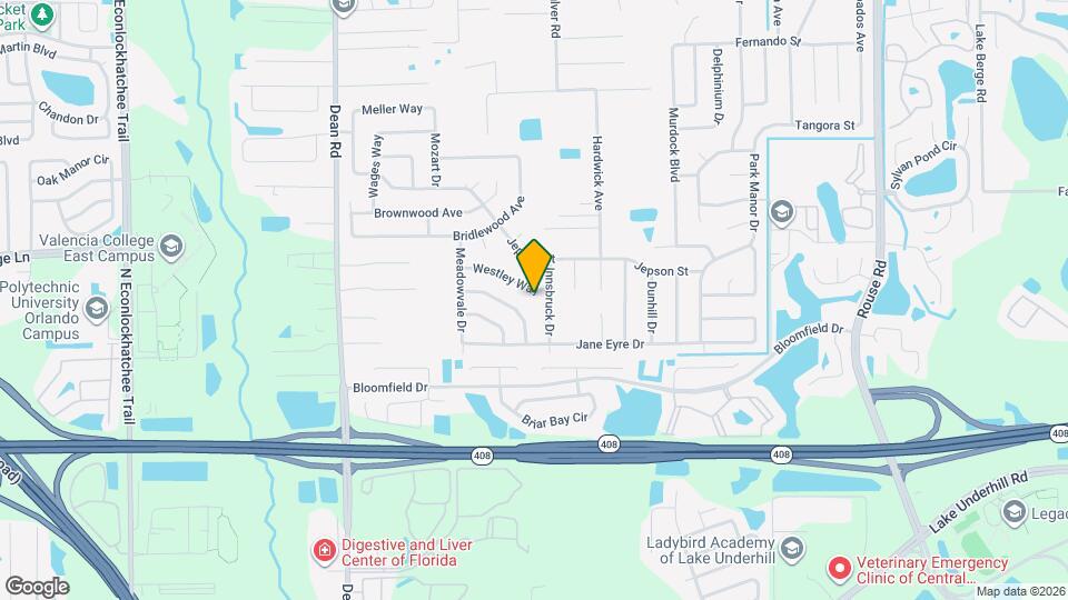 10432 Westley Way Map and Location Details