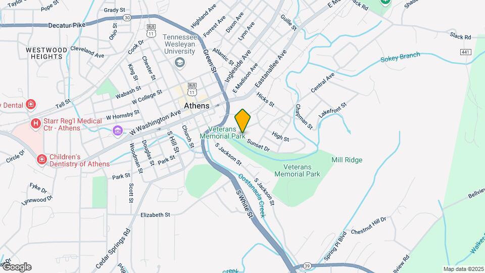 311 Sunset Dr Mapa y Detalles de la Ubicación
